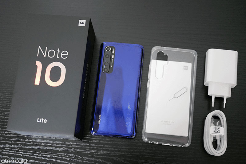 اقلام همراه گوشی موبایل شیائومی Mi Note 10 Lite